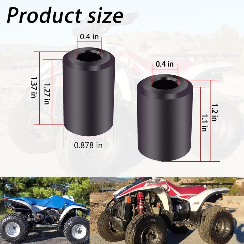 XTPTFABS 7041448 Rear Shock Bushings Compatible With rear shocks' upper and lower eyelets Polaris ATV models from 88-99 (Fits for Polaris Sport 400LTrail Boss 250 Xplorer 300 Xpress 300 Sport 400L Xpress 300) - Image 3